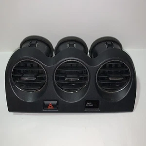 2007-2012 Nissan Altima Center Dash Air Vents Black with Hazard Switch OEM - Bild 1 von 12
