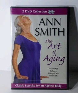 Ann Smith: The Art of Aging 2 DVDs Senior Fitness Video, Stretching Strength NEW - Picture 1 of 2