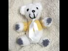 Fluffy White Bear - WoolZoo Original Knitted animal - Soft Cuddly Toy