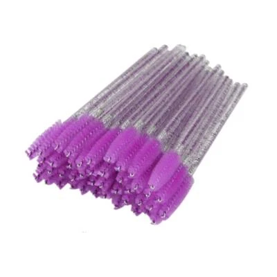 100Pcs Jetable Brosse de Cils Yeux Mascara Maquillage Mini Cils Mascara Bague... - Photo 1/4