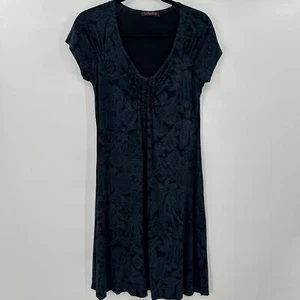 Fresh Produce mehrfarbiges kurzes Kleid mit Flügelärmeln Größe Small - Bild 1 von 5