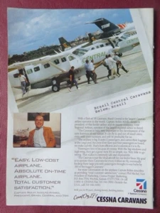 7/1997 PUB CESSNA CARAVAN CAPTAIN ROLIM ADOLFO AMARO BRASIL CENTRAL TAM BELEM AD - Picture 1 of 1