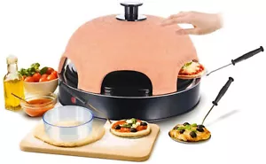 Pizza-Ofen Pizzarette für 6 Personen Emerio PO-115984 Mini-Pizza-Maker 1200Watt - Bild 1 von 5