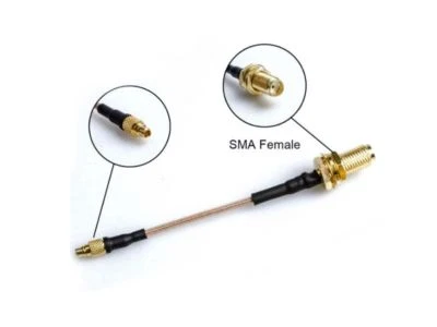 Antennenadapter MMCX to SMA Female - Adapter AKK X2, FX2, FX3, FX4 - Bild 1 von 3