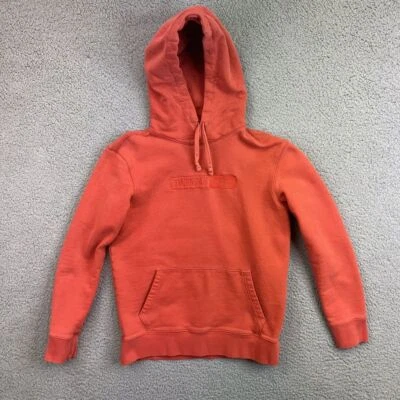 Sudadera con capucha naranja American Eagle para mujer talla XS bolsillos canguro Foto 1 de 4