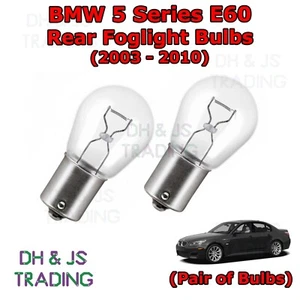 (03-10) For BMW 5 Series E60 Saloon Rear Foglight Bulbs / Fog Light 382 12v 21w - Picture 1 of 2
