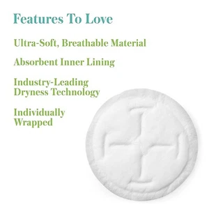 Evenflo Feeding Disposable 120CT Breathable Breast Pads for Nursing Women - Picture 1 of 5