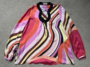 Pucci Bluse mehrfarbig Gr. 40 D (Gr. IT 44) - Bild 1 von 10