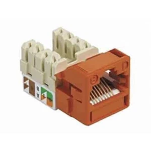 Qty 5 Uniprise - UNJ500-OR - Information Outlet CommScope - CAT5e - Orange - Picture 1 of 5