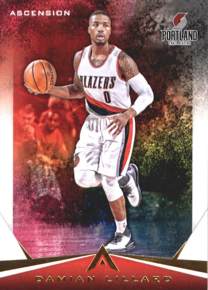 2017-18 Panini Ascension #24 Damian Lillard Portland Trail Blazers Basketball  - Image 1 of 2
