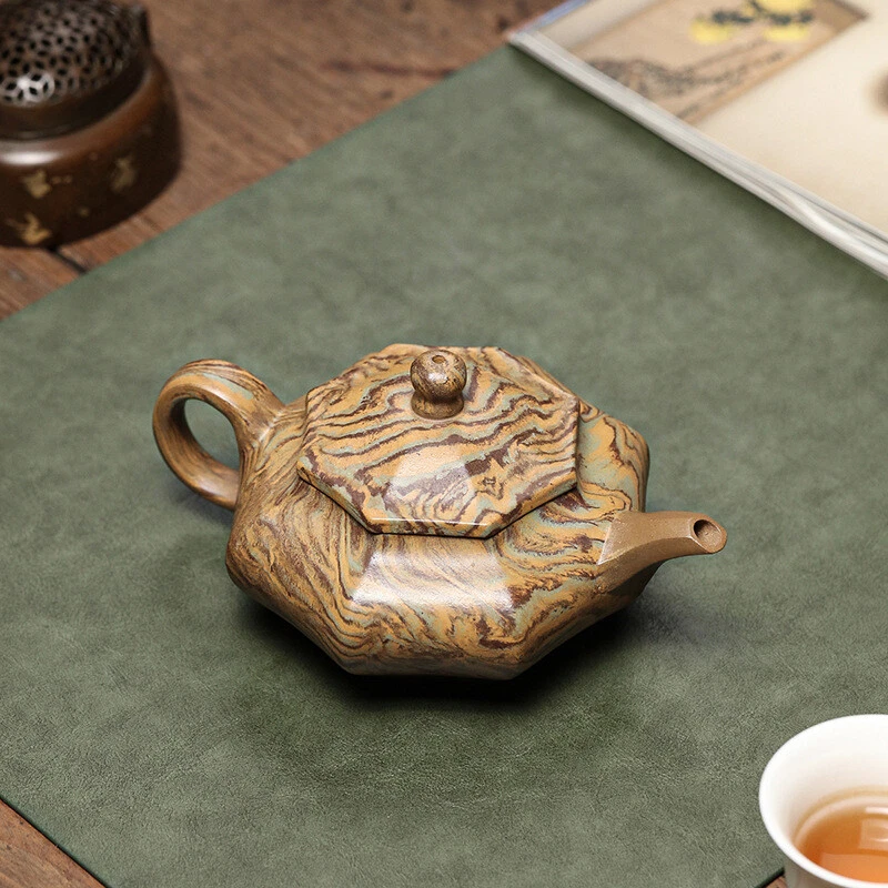 Handmade Tea Pot With Certificate Paper Chinese Yixing Zisha Clay Master Pot New - Image 1 of 4