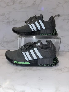 adidas Nmd_R1 Lace Up Kids Boys Sneakers Shoes Casual -Grey Sz 5 Worn Once - Picture 1 of 9