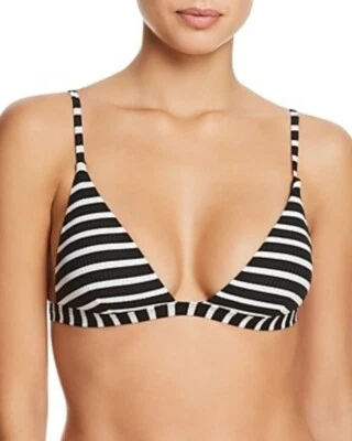 Vitamin A 261071 Mujer Musgo Bikini Top Traje de Baño Blanco/Negro Talla Pequeña Foto 1 de 2