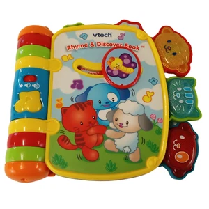 VTech Rhyme & Discover Book Interactive Musical Baby Toy - Picture 1 of 8