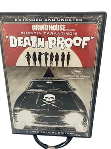 Death Proof (2007), DVD Movie, Dimension Home, Unrated 2-Disc (2007), Tarantino - Picture 1 of 3