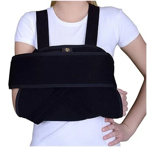 Armor® Adult Shoulder & Elbow Immobilizer Sling w/Adjustable Rotator Cuff Brace - Picture 1 of 6