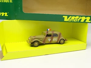 Verem Military Army 1/43 - Citroen Traction FFI 1944 Camouflage - Picture 1 of 1