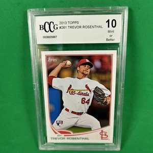 Trevor Rosenthal 2013 Topps Chrome #261 Baseball Card Graded MT 10 - Picture 1 of 2
