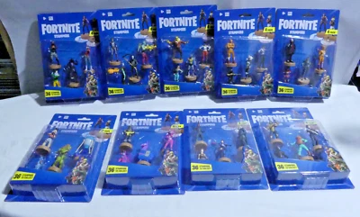 Fortnite Stampers - Series 1 Complete - Series 4 Pack Figures - New Original Box (9x) - Image 1 of 4