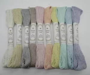 JAPONÉS Bordado SASHIKO Olympus Hilo Cuchilla 40m SL1-SL10 Juego de 10 Colores - Imagen 1 de 28