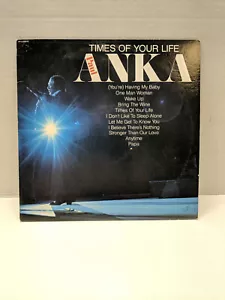 Paul Anka - Times Of Your Life - 1975 United Artists UA-LA569-G Vinyl Record - Picture 1 of 4