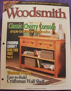 Woodsmith Magazine Vol 25 No 146 April 2003 Console Woodworking - Picture 1 of 2