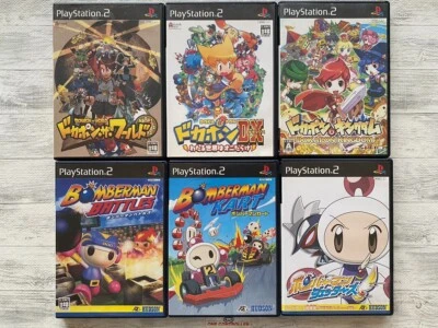 SONY PS2 Dokapon DX & the World  & Kingdom & Bomberman Battles & Kart & Jetters - Image 1 of 4