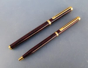 Juego de 2 bolígrafos vintage INOXCROM DAKAR - Pluma estilográfica + Bolígrafo - ESPAÑA - Imagen 1 de 7