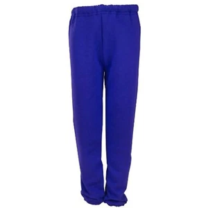 Russell Athletic Dri-Power Closed Bottom Sweatpants - Youth Small - Royal Blue - Picture 1 of 1
