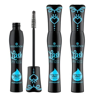 Black Waterproof Mascara 3 Pack Volumizing False Lash Effect Vegan Cruelty Free - Image 1 of 4