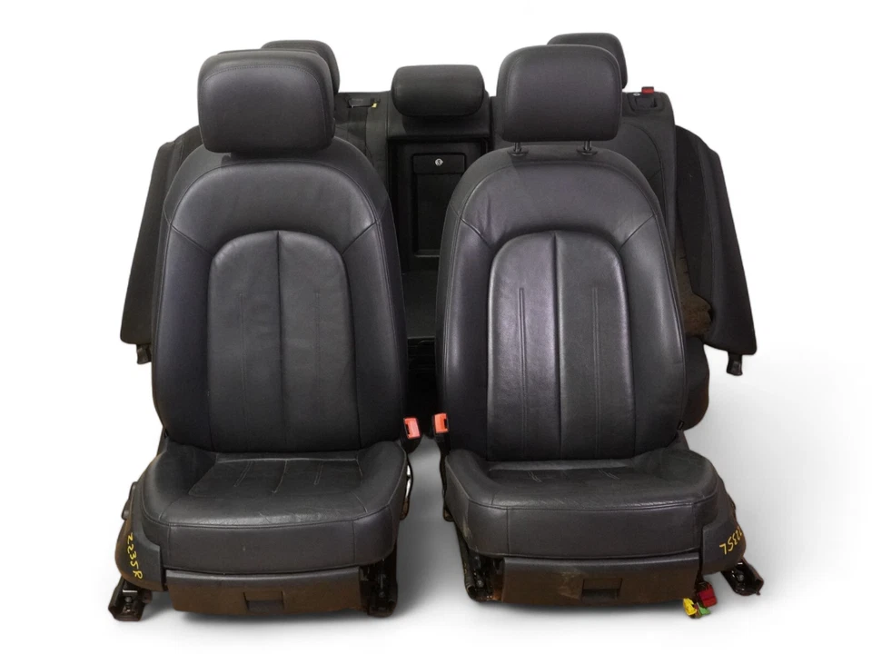 2012 - 2016 Audi A6 C7 Seat Leather Bucket Electric Cushion Front Rear Set Oem - Image 1 of 4