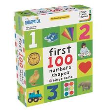 First 100 Numbers Shapes Bingo Game - Briarpatch