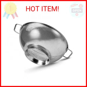 PriorityChef Colander, Stainless Steel Kitchen Strainer For Washing Rice, Pasta - Picture 1 of 2