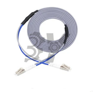 10M LC to LC UPC Armored Cable Fiber Patch Cord Pigtail Multi-Mode Cables Duplex - Picture 1 of 7