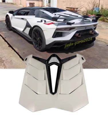 For Lamborghini Aventador LP700 Half Carbon Fiber Rear Bonnet Hood Engine Cover - Image 1 of 4