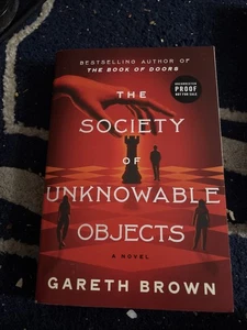 Gareth Brown The Society Of Unknowable Objects Advance Review Copy First - Picture 1 of 7