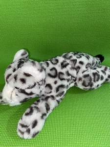 Peluche FAO Schwartz Leopardo de las Nieves Peluche En Peligro 15" - Imagen 1 de 19