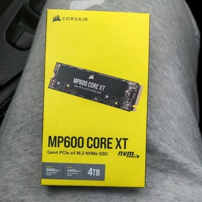 Corsair MP600 CORE XT M.2 2280 4TB PCI-Express 4.0 x4 3D QLC Internal Solid Stat - Image 1 of 2