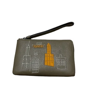 Muñequera Coach X Jean Michel Basquiat con cremallera en esquina - Imagen 1 de 6