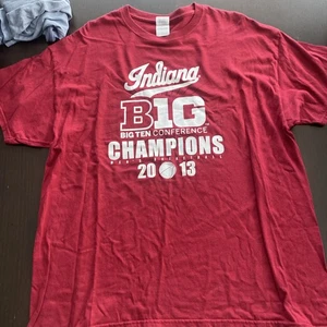 Gildan Indiana Hoosiers 2013 Big Ten Conference Champions T-Shirt Herren XL - Bild 1 von 14