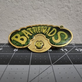 Battletoads Gold Belt Buckle - June 2017 Loot Crate Gaming Exclusive NES