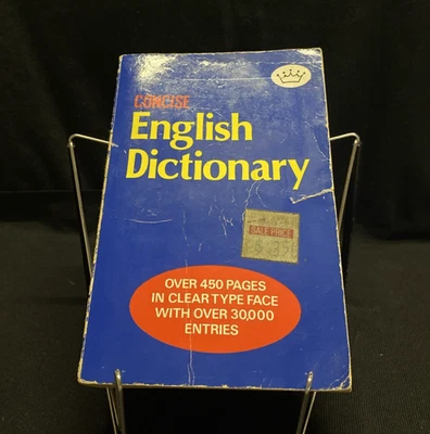 Concise English Dictionary - Image 1 of 4