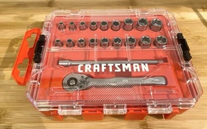 Craftsman Mechaniker Werkzeug Set, 1/4 Zoll Antrieb, 20 Stück (CMMT12108) - Bild 1 von 2
