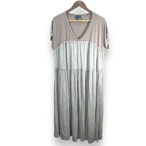 Vestido Anthropologie Saturday Sunday Bobbie Midi en Niveles Avena Talla Mediana - Imagen 1 de 10
