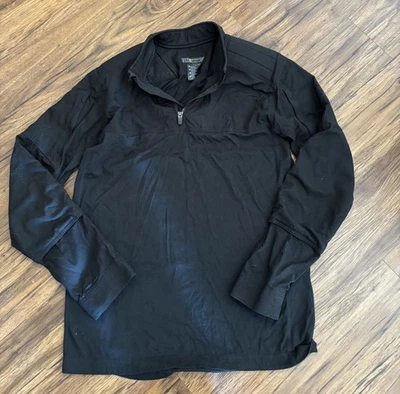 5.11 Tactical XPRT Rapid Series Padded Long Sleeve Shirt Size Medium Black - Image 1 of 4