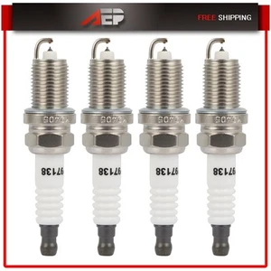 4Pcs Iridium Spark Plugs For Honda Accord 2.4L 2003-2007 Civic 2.0L 2002-2005 - Picture 1 of 10