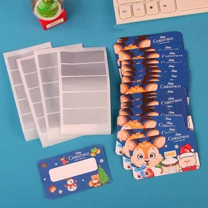 Cartoon Christmas Scratching Cards Xmas Parent-child Cards Scratch G3N3 - Picture 1 of 18