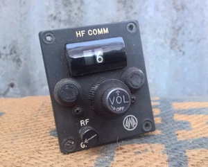 Vintage AWA HF Comm Control Unit - Aircraft Part - Bild 1 von 7