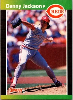 1989 Donruss #124 Danny Jackson - Image 1 of 2