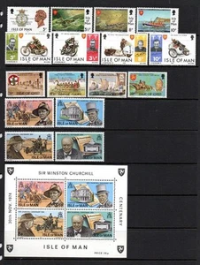 ISLA DE MAN MNH 1974 AÑO COMPLETO - Imagen 1 de 1